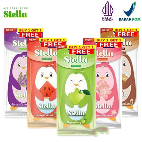 Jual Stella Fun Fresh BUY 1 GET 1 Parfum Pengharum Mobil Dan