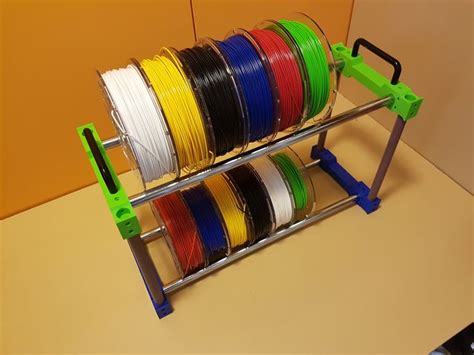 Filament Holder Storage By Ictavatar Thingiverse Craft Room Office