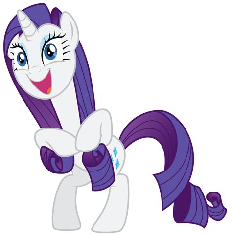 Excited Rarity (Season 3) by Yanoda on DeviantArt