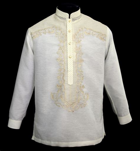 Barong Tagalog Filipino Formal Shirt Philippine National Etsy