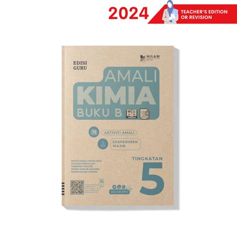 Nilam Edisi Guru Kimia Chemistry Tingkatan Buku A B Modul