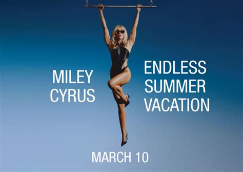 Miley Cyrus Endless Summer Vacation Sony Music Entertainment