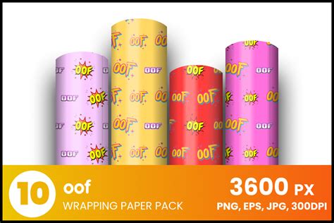 Oof Wrapping Paper Graphic By Fromporto · Creative Fabrica