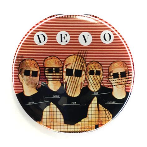 Yahoo オークション 58mm デカ缶バッジ DEVO ディーヴォ Duty Now Fo