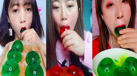 🧊💙 Asmr Eating Colored Ice Crunchy Sounds 얼음먹방 얼음 먹기 Satisfying Ice