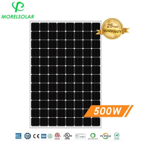 Free Shipping 2 Pieces 500W Solar Panels 1000W Price 24V 500W Mono