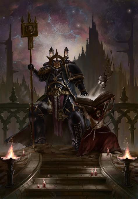 Chaplain By Sergey Nagornov Warhammer Warhammer 40k Artwork