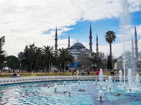 Blue mosque in Turkey editorial image. Image of mosque - 278427900