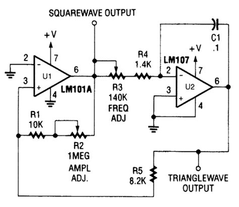 SIMPLE FUNCTION GENERATOR Circuit Diagram Forum SeekIC