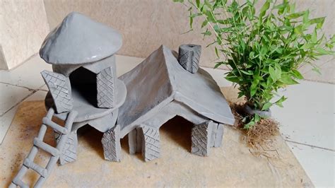 How To Make A Clay House Clay House Play House Clay Videos Clay