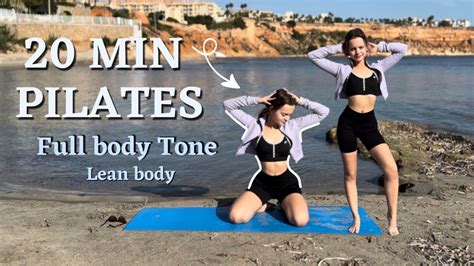 20 min Pilates dla początkujących Full body w domu Lean body YouTube