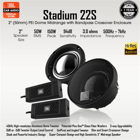 Jbl Stadium S Mm Pei Dome Midrange With Bandpass Crossover