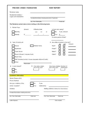 Fillable Online Rabrent Report Form Xls Compatibility Mode Fax Email