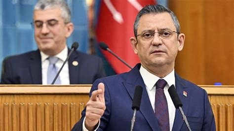 CHP Genel Başkanı Özel DEM Parti ile herhangi bir ittifak yok Son Dakika