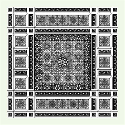 Islamic Ceiling Design 3d Model Cgtrader