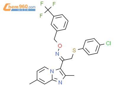 383148 22 9 Z 2 4 Chlorophenyl Sulfanyl 1 2 7 Dimethylimidazo 1