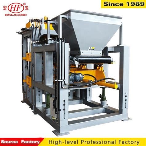 Hf Qt Full Automatic Hydraulic Cement Block Making Machine Brick