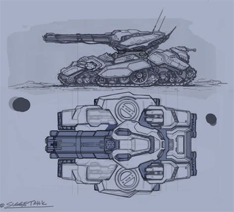 Starcraft 2 Siege Tank