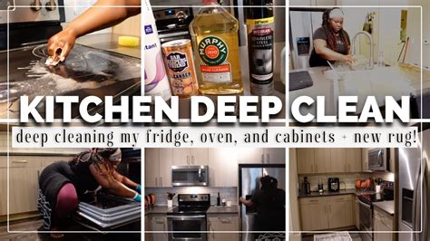 KITCHEN DEEP CLEAN WITH ME COMPLETE DISASTER CLEAN WITH ME SPRING