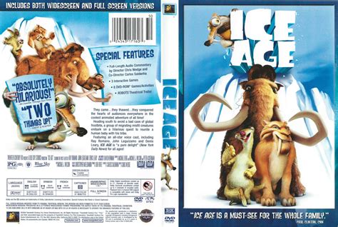 Ice Age Dvd Cover