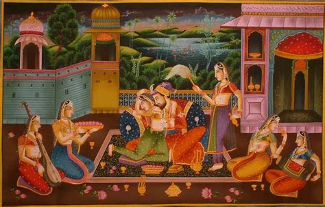 Mughal Harem Exotic India Art