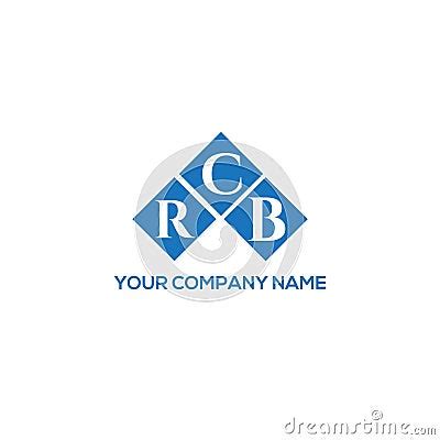 Rcb Letter Logo Design On Black Background Rcb Creative Initials