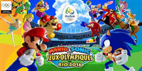 Mario Sonic Aux Jeux Olympiques De Rio Jeux Wii U Jeux