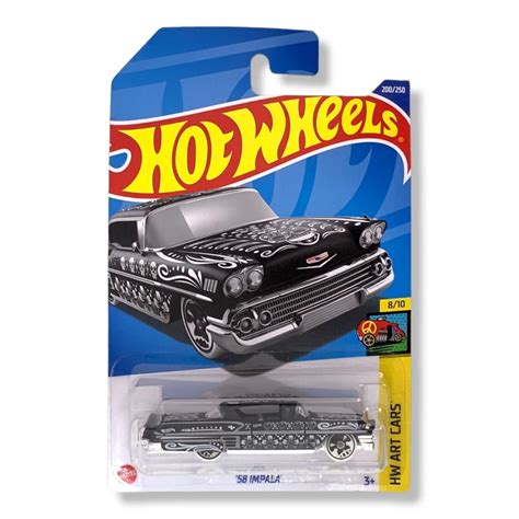 Miniatura Carrinho Hot Wheels Chevy Impala T Hunt Th Hw Art Cars Lote L Shopee