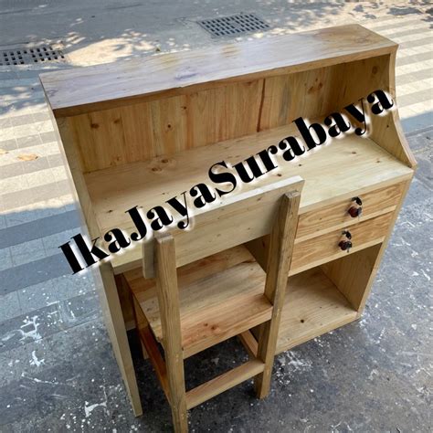 Jual Meja Kasir Kayu Jati Belanda Murah Shopee Indonesia