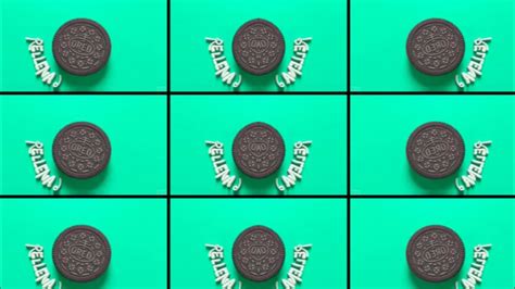 Oreo Lemon Vs Cookies And Cream Flavor In Colourful Effects Normal