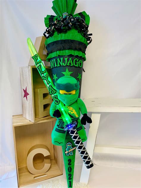 Ninjago Schult Te Zuckert Te Ninjago Lloyd Pl Sch Mit Etsy Schweiz