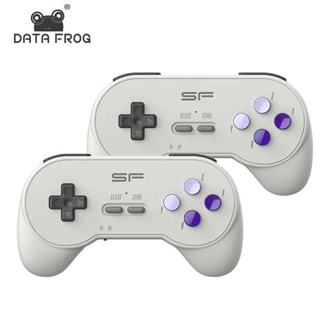 Data Frog Wireless Gamepad For Sf Handheld Game Controller For Sfc