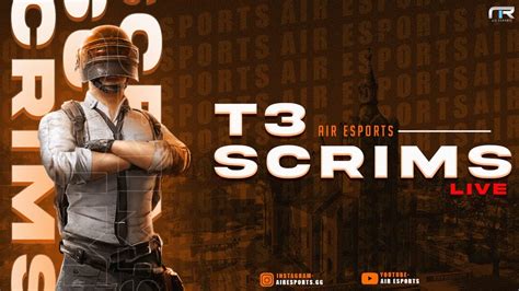 🔥t3 Scrim Live Air Esport Bgmi Garda Gameplay🔥 Youtube