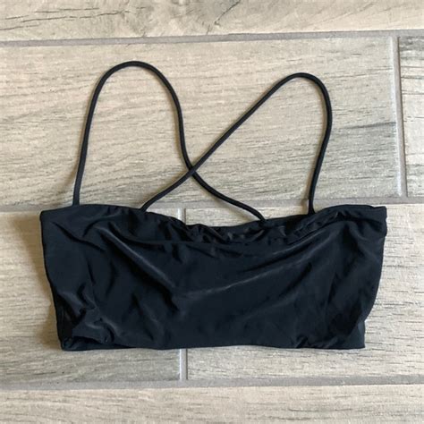 Naked Wardrobe Swim Naked Wardrobe Swim Black Bikini Top Poshmark