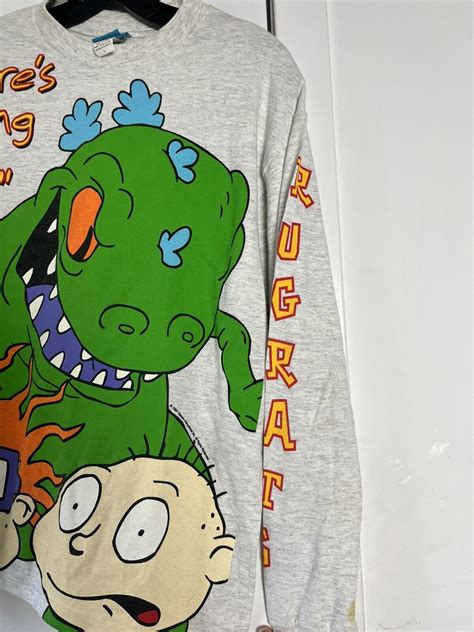 Vintage Rugrats Youth Large Shirt 90’s Viacom Nickelo Gem