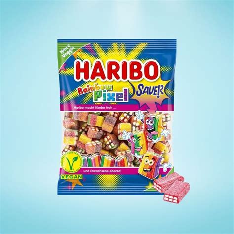 Rainbow Pixel Haribo 160g Arc En Ciel Bonbon Friandises