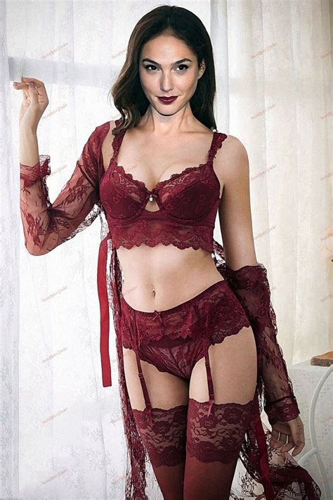 Gal Gadot Hot Sexy Celebrity Pinup Lingerie Hot Poster Photo Prints Pictures