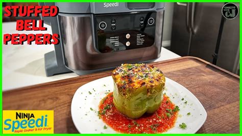 NINJA SPEEDI STUFFED BELL PEPPERS! | Ninja Speedi Rapid Cooker Recipes ...