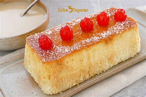 Flan De Coco Con Crema De Coco