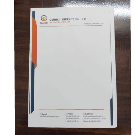 Perfect Bound Bond Letterhead At Piece In New Delhi Id