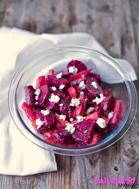 Salada De Cenoura E Beterraba Assada Vinagrete De Queijo De Cabra