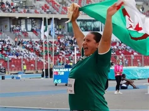 Athlétisme Jeux de la Solidarité Islamique 2022 Zouina Bouzebra