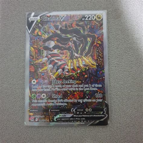 Pokemon Giratina V Alternate Art Secret Rare Hobbies Toys Toys