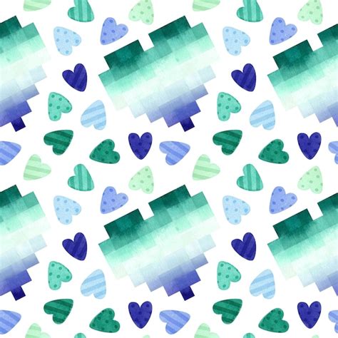 Desenho sem costura de orgulho gay arco íris e corações clipart do mês do orgulho lgbt psd