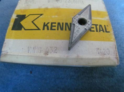 Kennametal Carbide Turning Inserts Vnmg Grade K For Sale Online