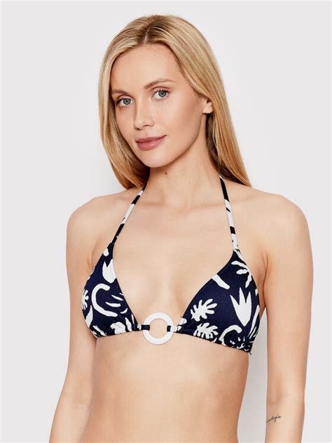 Polo Ralph Lauren Haut De Bikini 21253331 Bleu Marine Modivo Fr