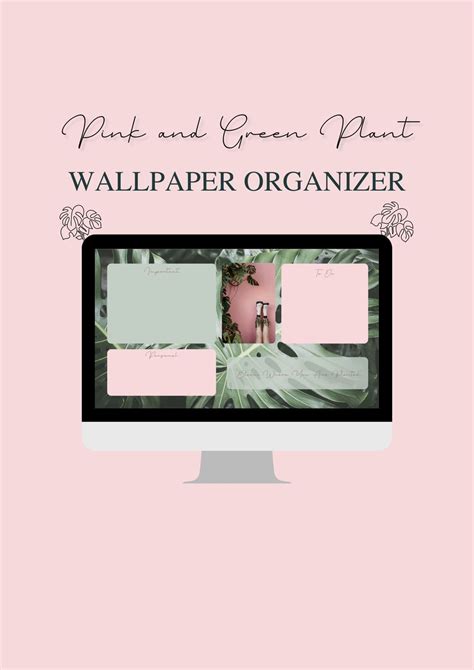 Plant Desktop Organizer - Etsy