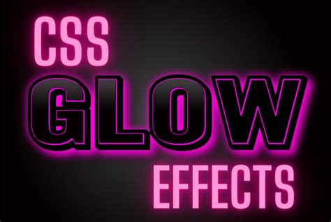 27 CSS Glow Effects With Source Codes WebTopic