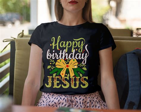 Happy Birthday Jesus T Shirt Design On Behance