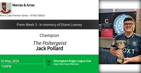 Prem Week In Memory Of Diane Lowrey